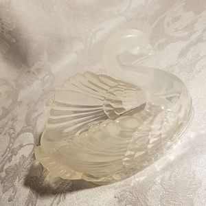 Vintage Regaline USA Mini Swan Planter/Ring Dish